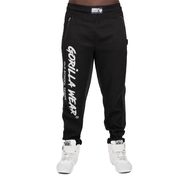 Gorilla Wear Augustine Old School Pants, 2XL/3XL, Musta