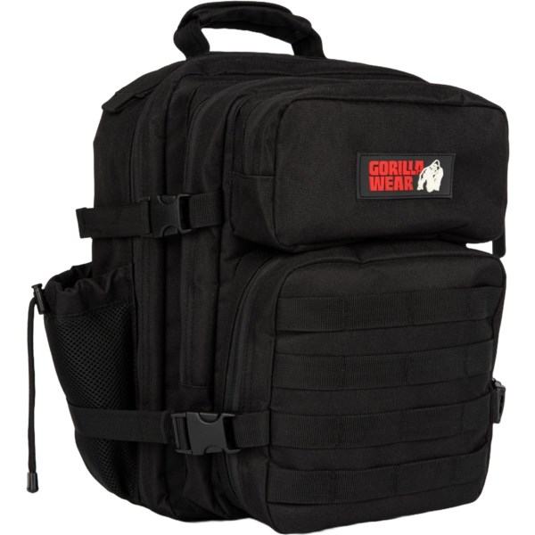 Gorilla Wear Clyde Meal Backpack, Musta