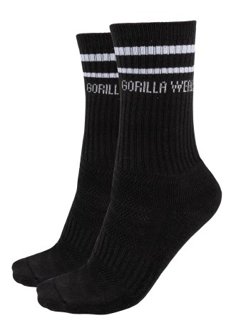 Pienoiskuva Gorilla Wear Crew Socks 2 Pack, 43-46, Musta