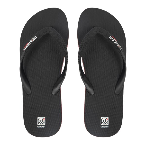 Gorilla Wear Gwear Flip-Flops, 37, Musta
