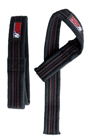 Pienoiskuva Gorilla Wear Hardcore Lifting Straps, 1 pari, Musta