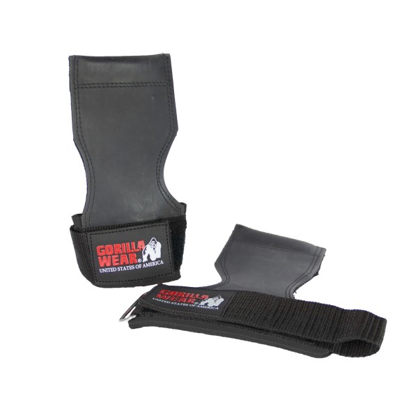Gorilla Wear Lifting Grips, One size, Musta