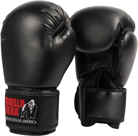 Pienoiskuva Gorilla Wear Mosby Boxing Gloves, 350 g (pieni), Musta