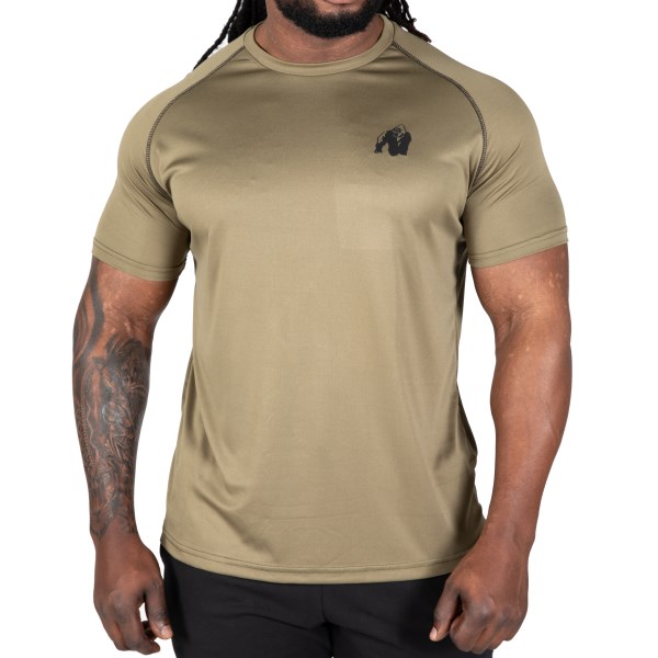 Gorilla Wear Preformance Tee, XL, Army Green