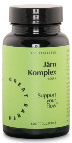 Pienoiskuva Great Earth Rautakompleksi , 100 tablettia