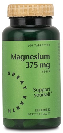 Pienoiskuva Great Earth Magnesium 375 mg, 100 tablettia