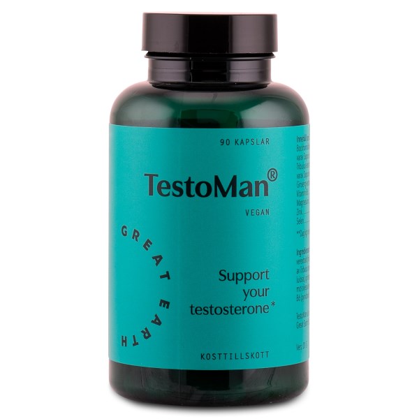 Great Earth TestoMan, 90 kapselia