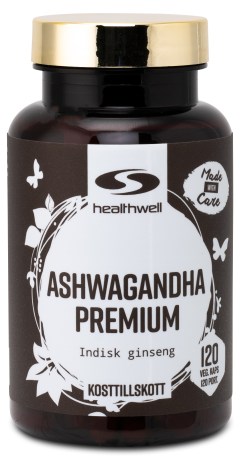 Pienoiskuva Healthwell Ashwagandha Premium, 120 kapselia