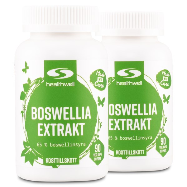 Healthwell Boswellia -Uute, 180 kapselia