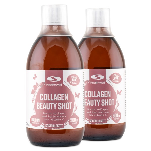 Healthwell Collagen Beauty Shot, 1000 ml, Metsävadelmat