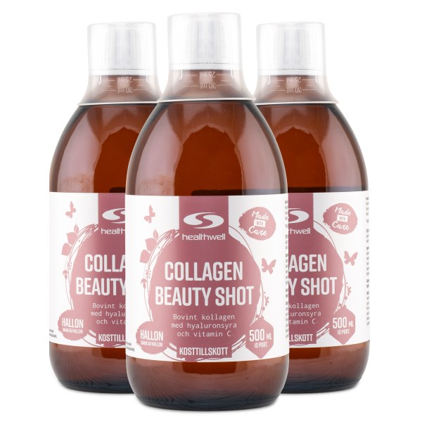 Healthwell Collagen Beauty Shot, 1500 ml, Metsävadelmat