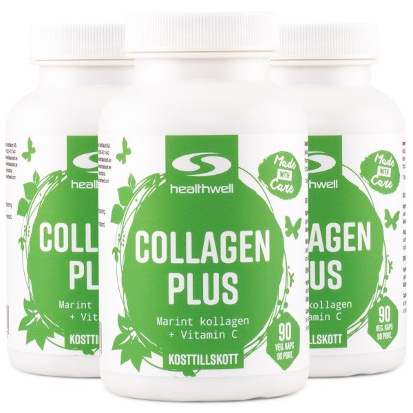 Healthwell Collagen Plus, 270 kapselia