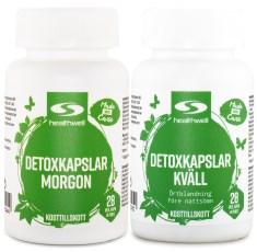 Healthwell  Aamu & Ilta  Detoxkapselit