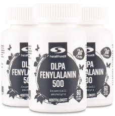 Pienoiskuva Healthwell DLPA Fenyylialaniini 500, 180 kapselia