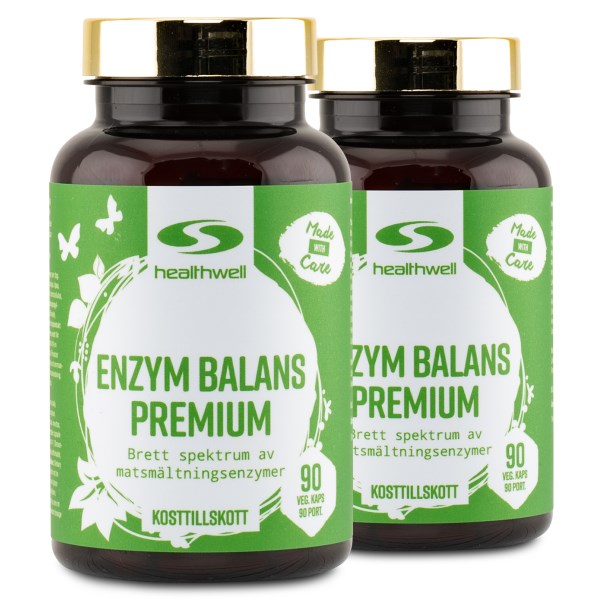 Healthwell Premium Ruuansulatusentsyymi, 180 kapselia