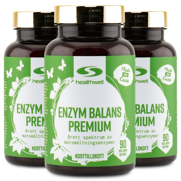 Healthwell Premium Ruuansulatusentsyymi, 270 kapselia