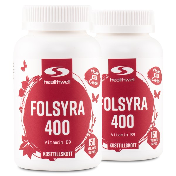 Healthwell Foolihappo 400, 300 kaps.