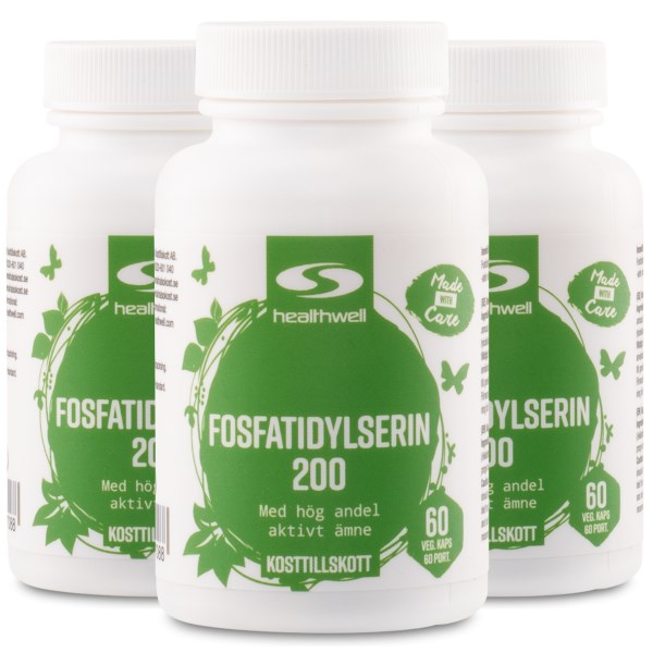 Healthwell Fosfatidyyliseriini, 180 kapselia