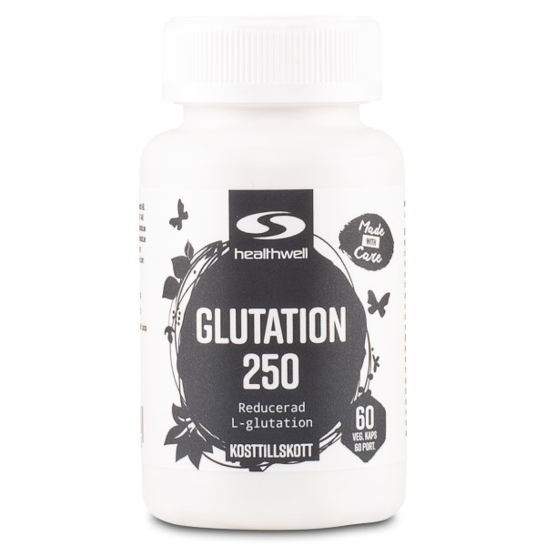 Healthwell Glutation 250, 60 kapselia
