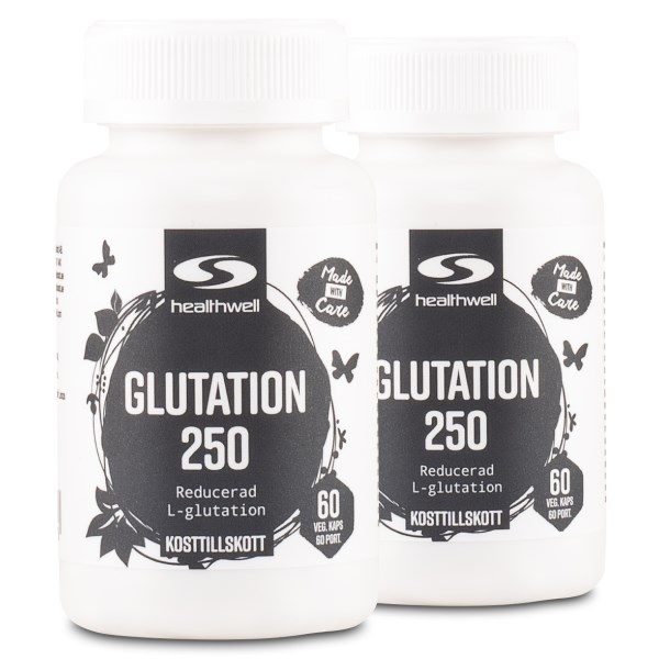 Healthwell Glutation 250, 120 kapselia