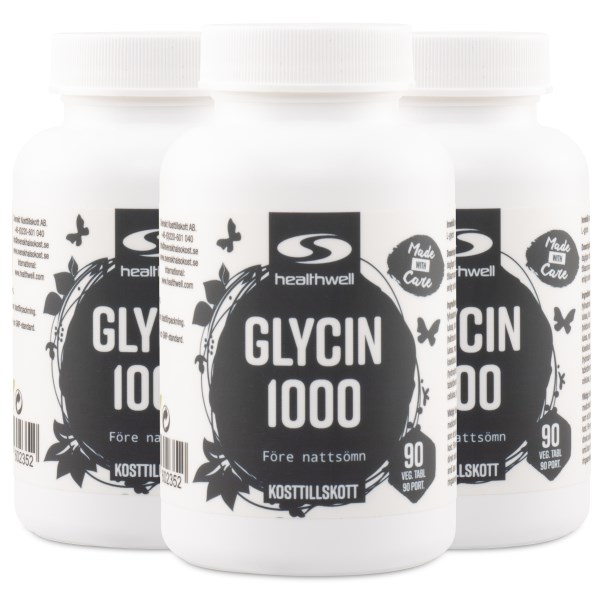 Healthwell Glycin 1000, 270 tablettia