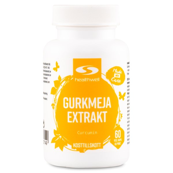 Healthwell Kurkumauute, 60 kapselia