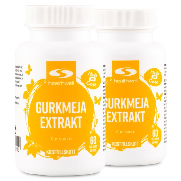 Healthwell Kurkumauute, 120 kapselia