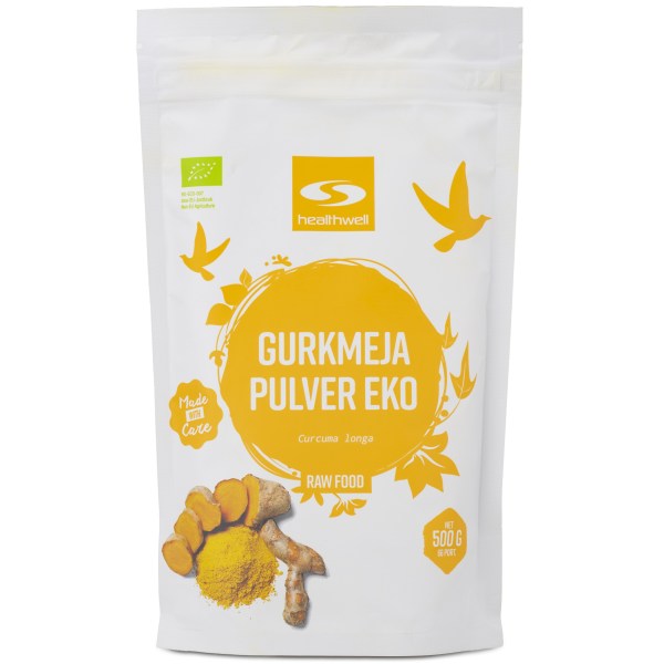 Healthwell Kurkumajauhe Luomu, 500 g