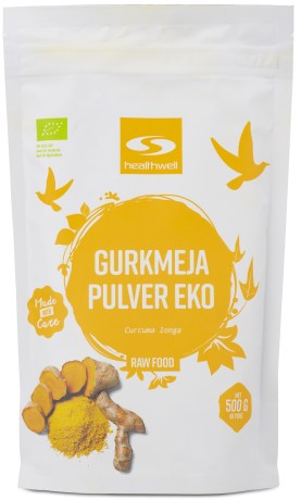 Pienoiskuva Healthwell Kurkumajauhe Luomu, 500 g