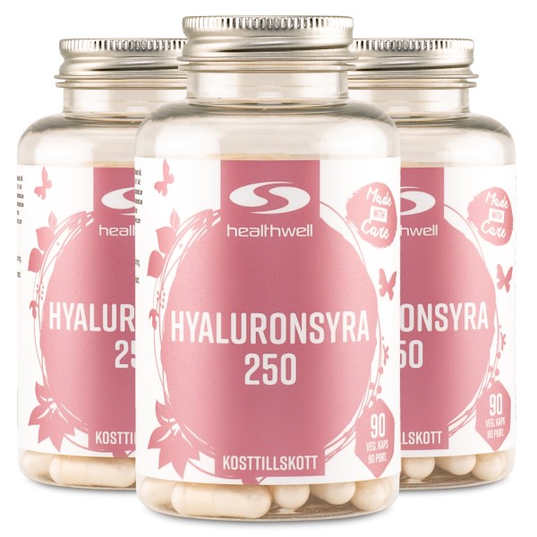 Healthwell Hyaluronihappo 250, 270 kapselia