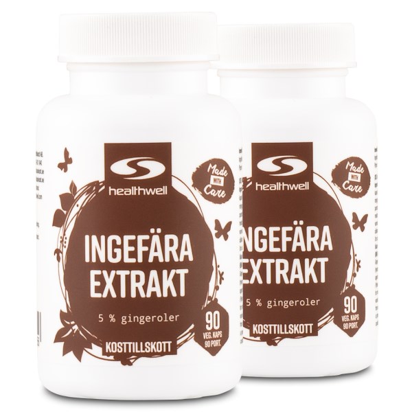 Healthwell Inkivääri, 180 kapselia