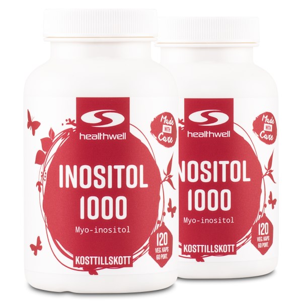 Healthwell Inositol 1000, 240 kapselia