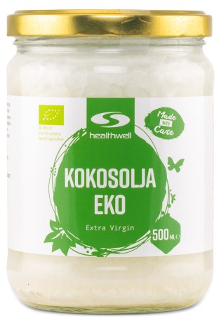 Pienoiskuva Healthwell Extra Virgin Kookosljy  EKO , 500 ml