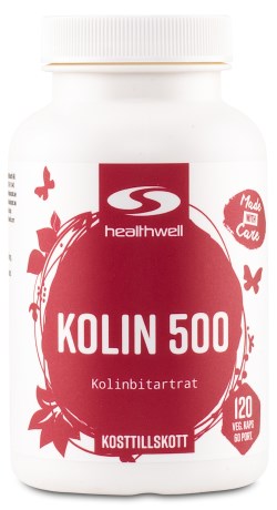 Pienoiskuva Healthwell Koliini 500, 120 kapselia