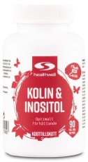 Pienoiskuva Healthwell Koliini+Inositoli , 90 tablettia