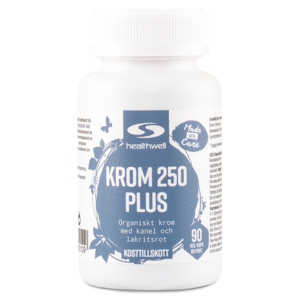 Healthwell Kromi 250 Plus, 90 kapselia