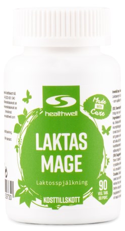 Pienoiskuva Healthwell Laktaasivatsa, 90 tablettia