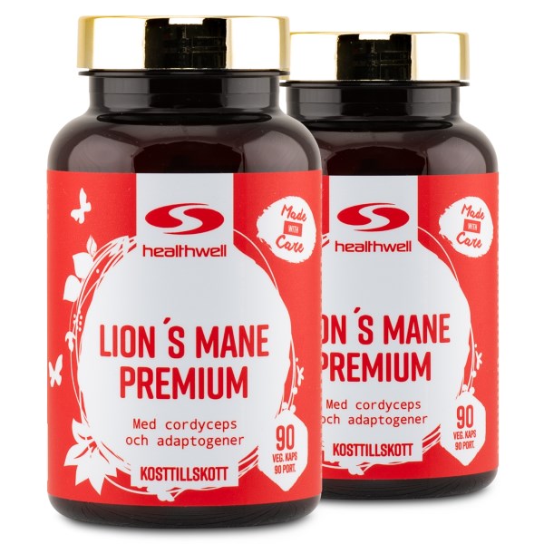 Lions Mane Premium, 180 kapselia