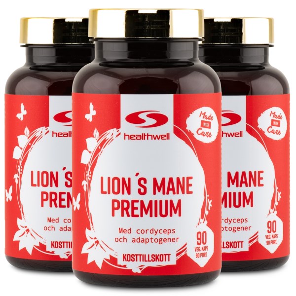 Lions Mane Premium, 270 kapselia
