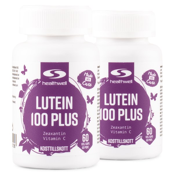 Healthwell Luteiini 100 Plus, 120 kapselia