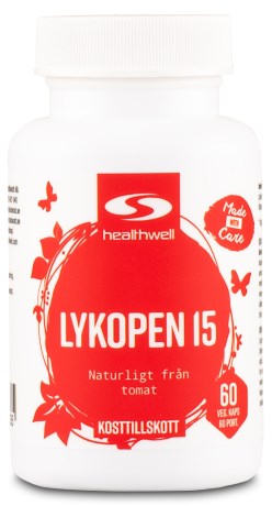 Pienoiskuva Healthwell Lykopeeni 15, 60 kapselia