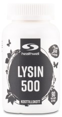 Pienoiskuva Healthwell Lysiini 500, 90 kapselia