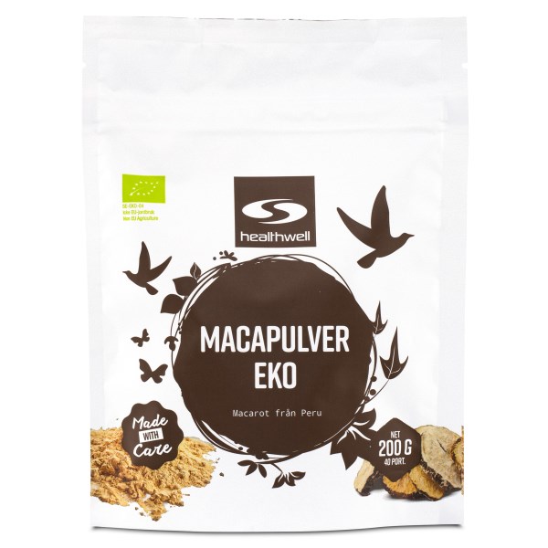 Healthwell Maca-jauhe Luomu, 200 g