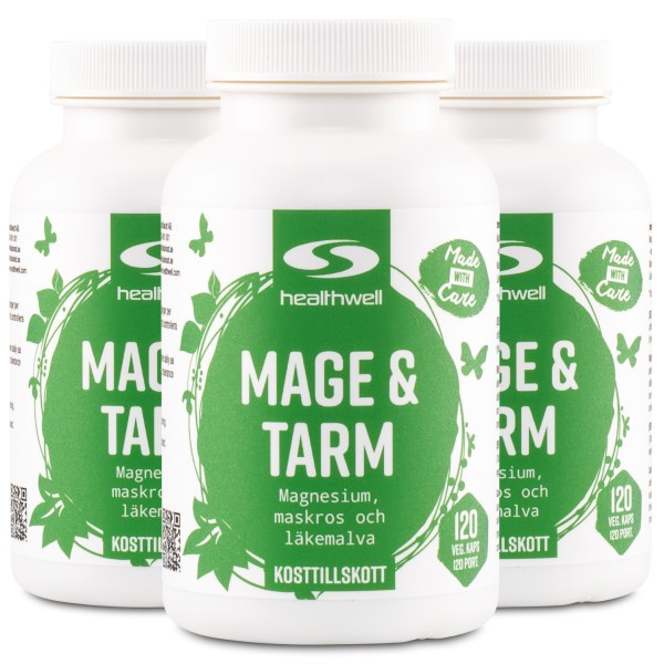 Healthwell Vatsa & Suolisto, 360 kapselia