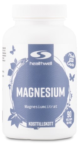 Pienoiskuva Healthwell Magnesium, 90 kapselia