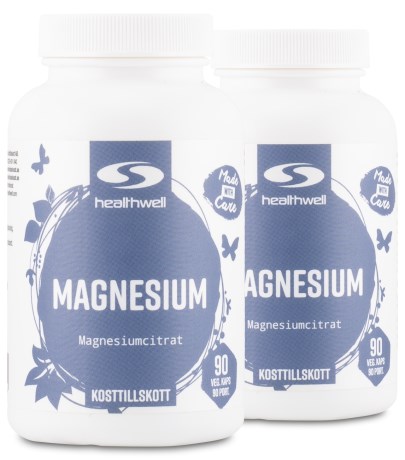 Pienoiskuva Healthwell Magnesium, 180 kapselia