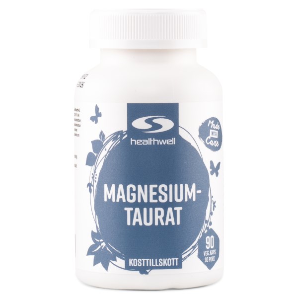 Healthwell Magnesiumtauraatti, 90 kapselia