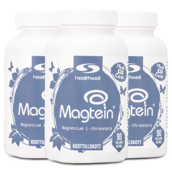 Healthwell Magtein Magnesium L-threonate, 270 kapselia