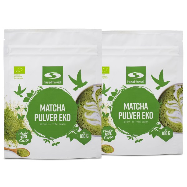 Healthwell Matchajauhe Luomu, 200 g