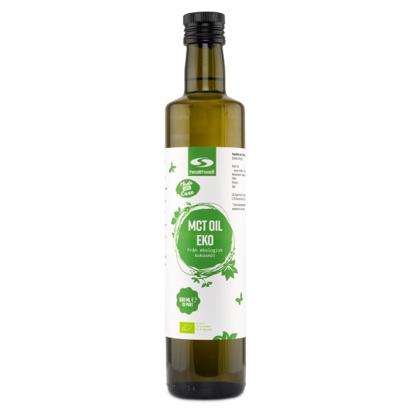 Healthwell MCT Öljy Luomu, 500 ml